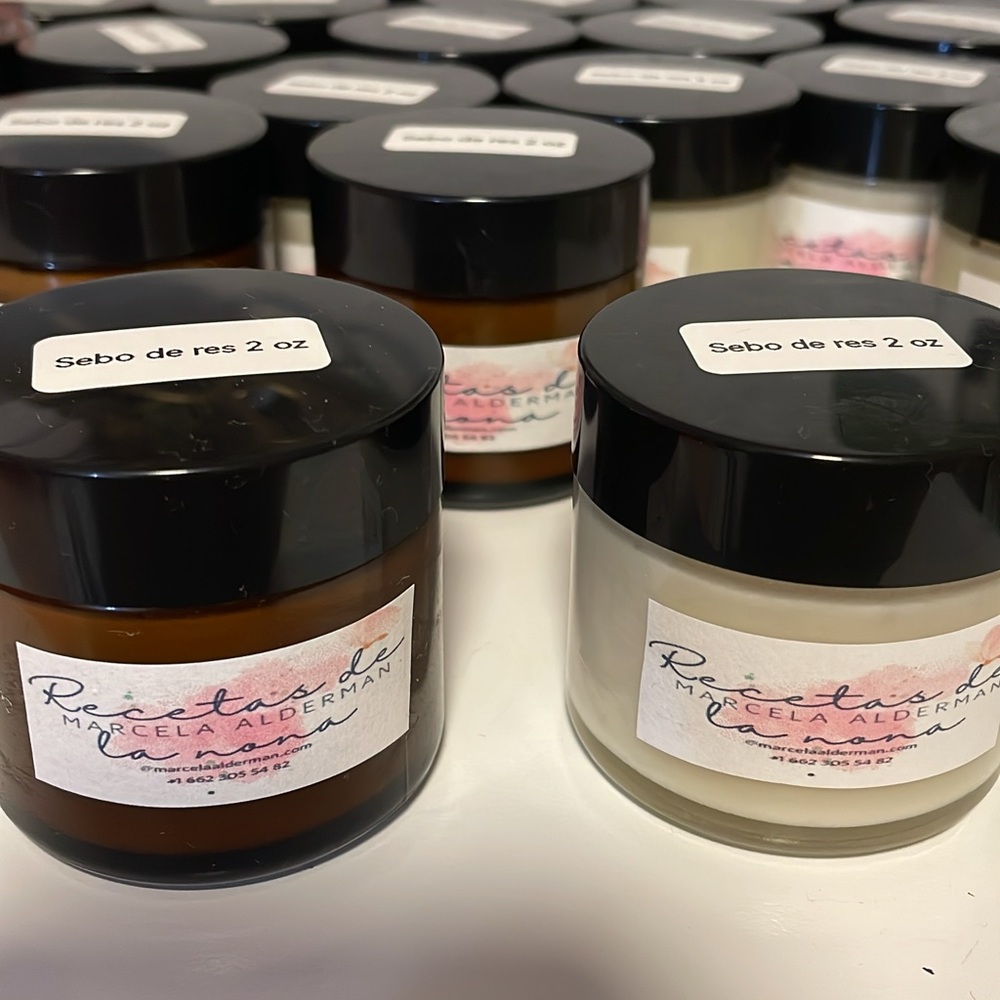 Tallow skincare. 100% organic made with tallow  from grass-fed animals.